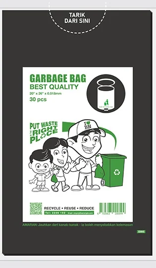 Sanipak polyethylene garbage bags — 8