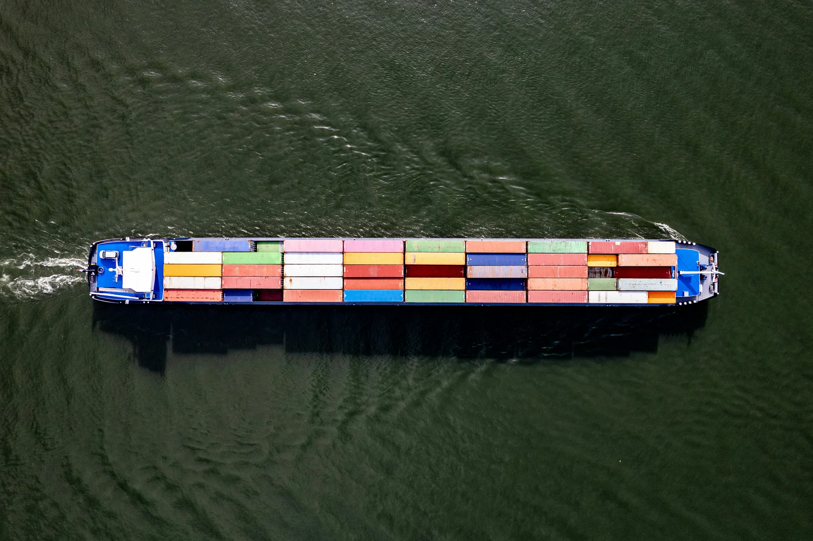 Container logistics at Batam's port near Singapore